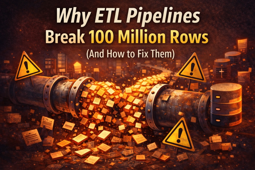 Why ETL Pipelines Break After 100 Million Rows (And How to Fix Them)